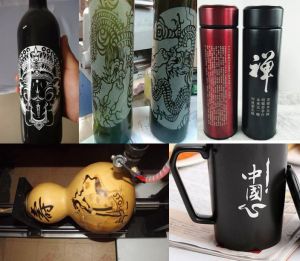 重庆渝北区酒瓶葫芦工艺品激光雕刻机